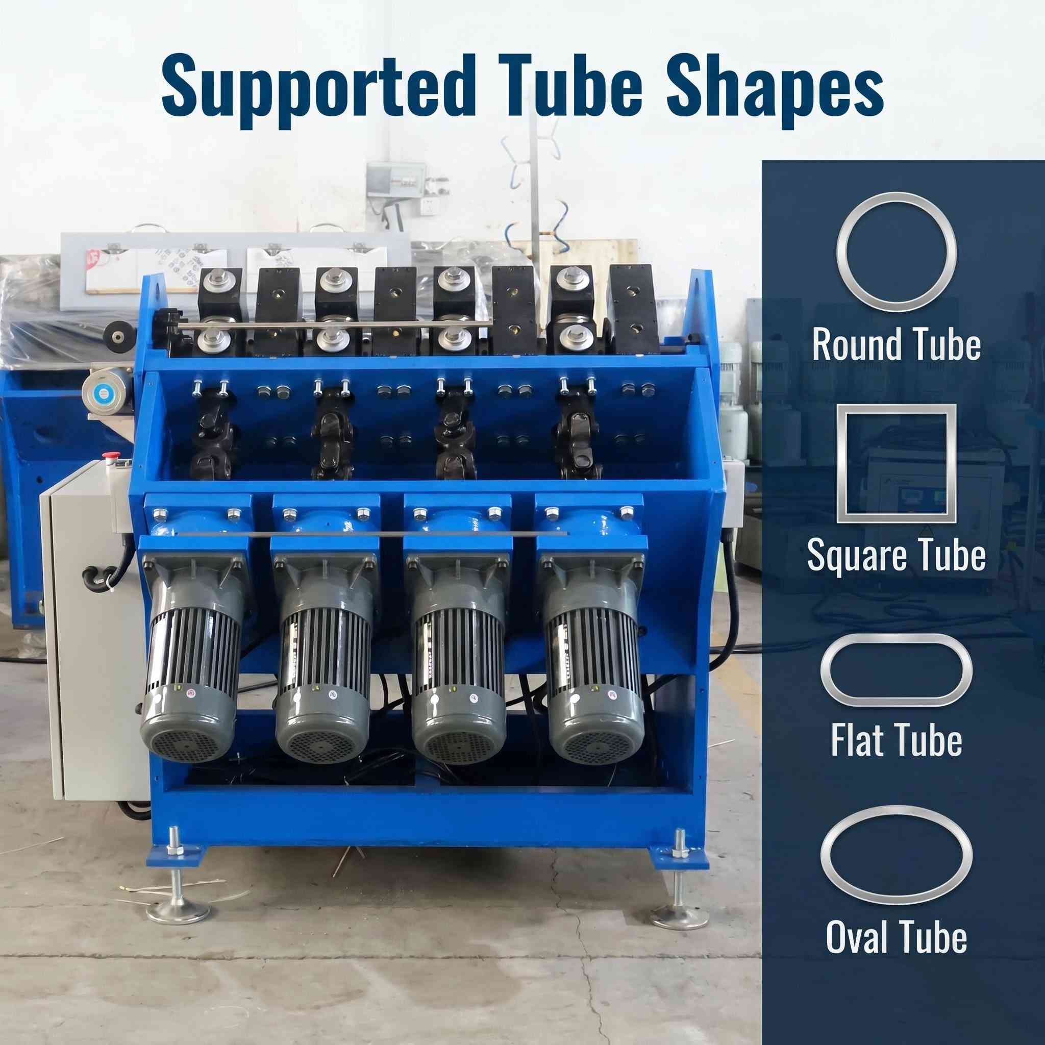 A1 Type Hot Runner Heating Tube Shrinking Machine para sa Heating Pipe Processing Factory