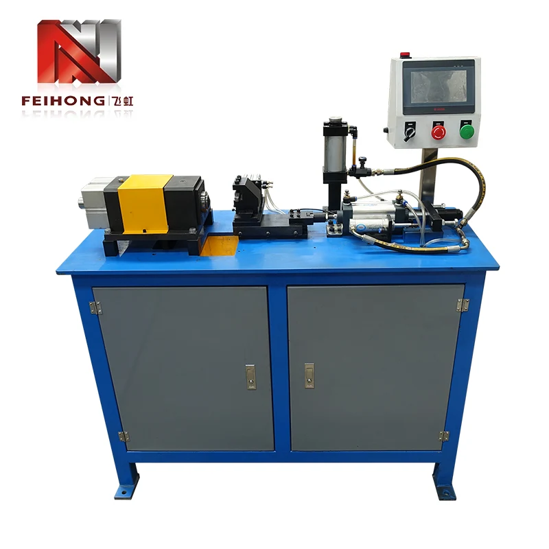 Single head tube flat head machine